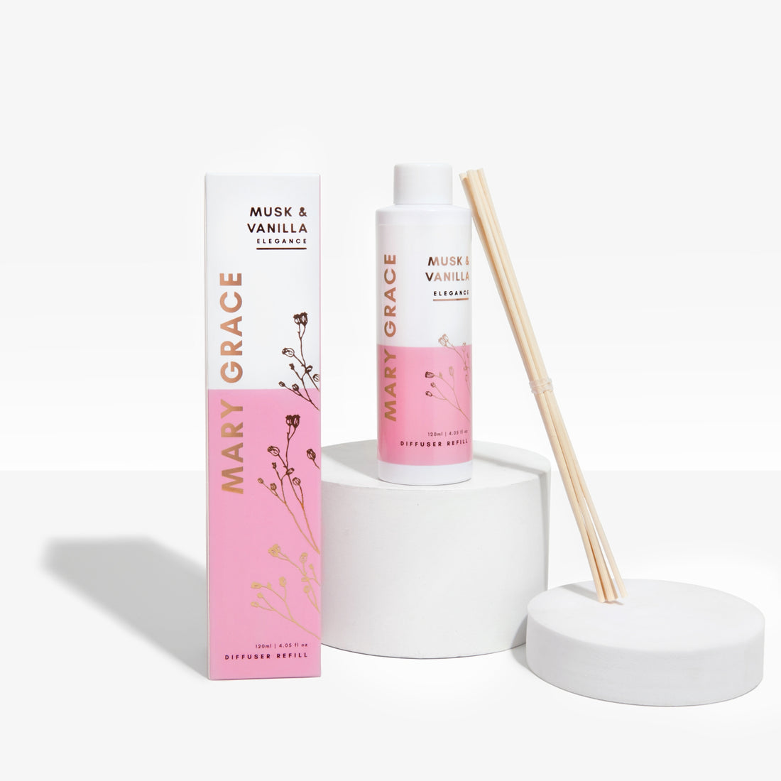 Musk &amp; Vanilla Diffuser Refill (4 Pack)