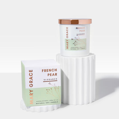 French Pear Jar Candle (4 Pack)