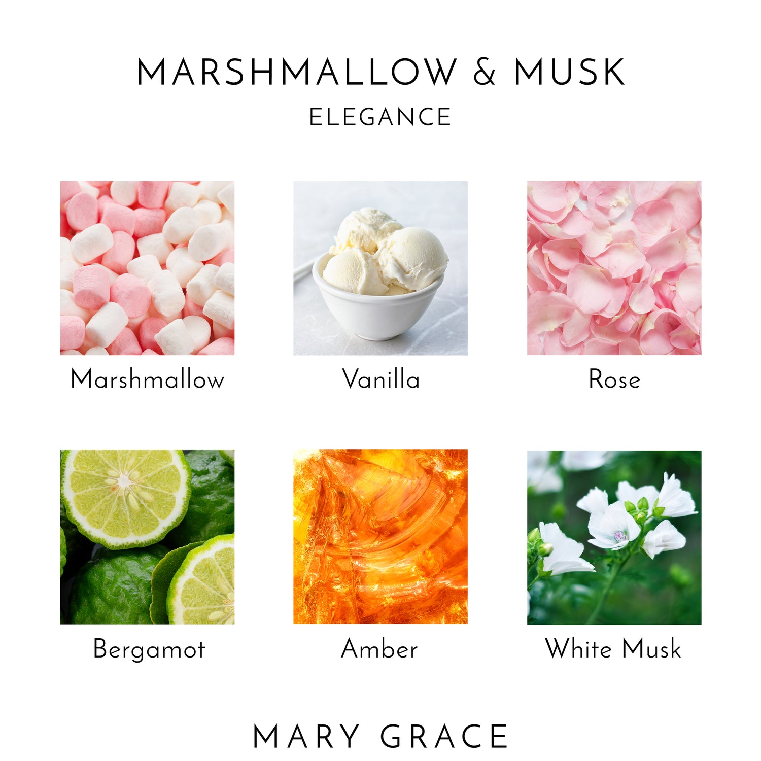 Marshmallow &amp; Musk 100ml Hand Wash (4 Pack)
