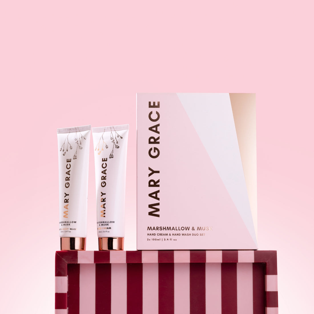 Marshmallow &amp; Musk Hand Cream &amp; Hand Wash Gift Set (4 Pack)