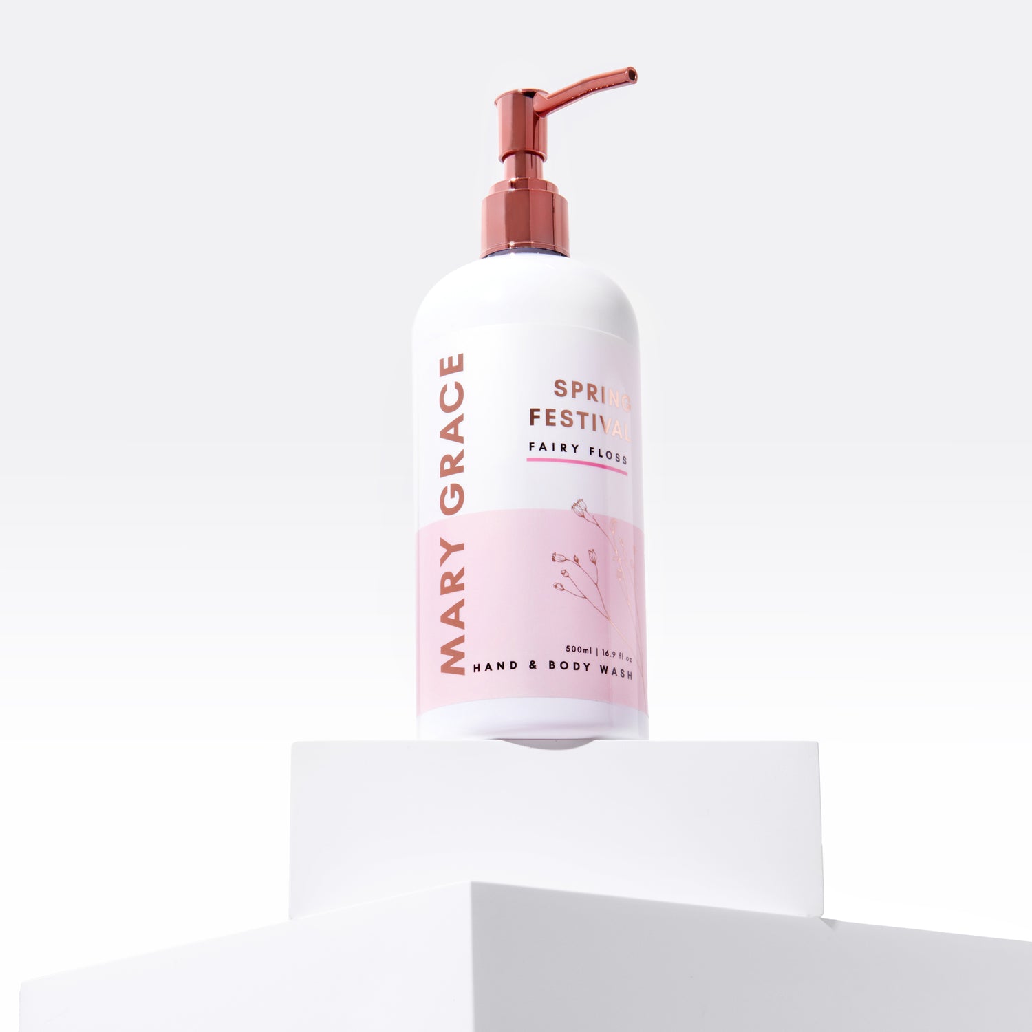 Spring Festival - Fairy Floss 500ml  Hand &amp; Body Wash (4 Pack)